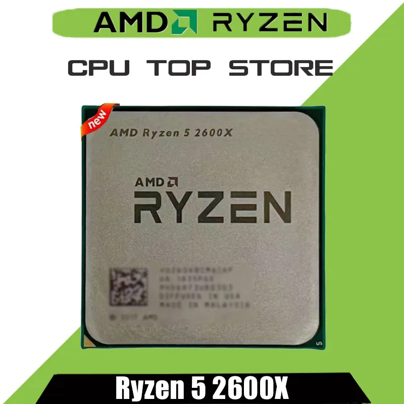 AMD Ryzen 5 2600X Desktop Processor - Socket AM4 6-Core 12-Thread 3.4GHz Base Frequency R5 2600X CPU for Gaming And Multitasking
AMD Ryzen 5 2600X Desktop Processor - Socket AM4 6-Core 12-Thread 3.4GHz Base Frequency R5 2600X CPU for Gaming And Multitasking