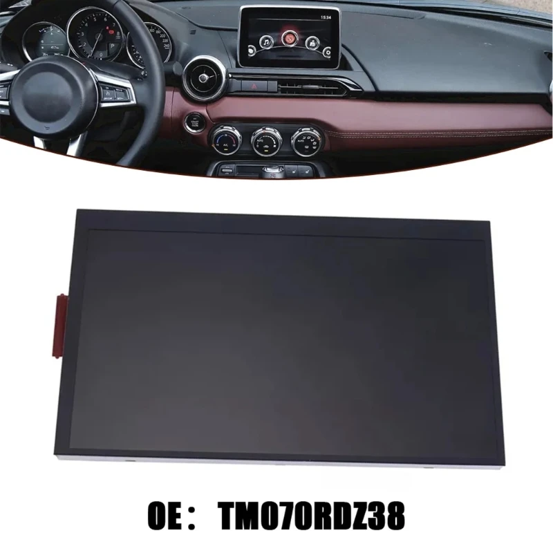 Digital Display Screen High Resolution 7 Inches Car Monitor TM070RDZ38 For 3 CX3 Dashboard Replacement Plastic Housing D7YA
Digital Display Screen High Resolution 7 Inches Car Monitor TM070RDZ38 For 3 CX3 Dashboard Replacement Plastic Housing D7YA