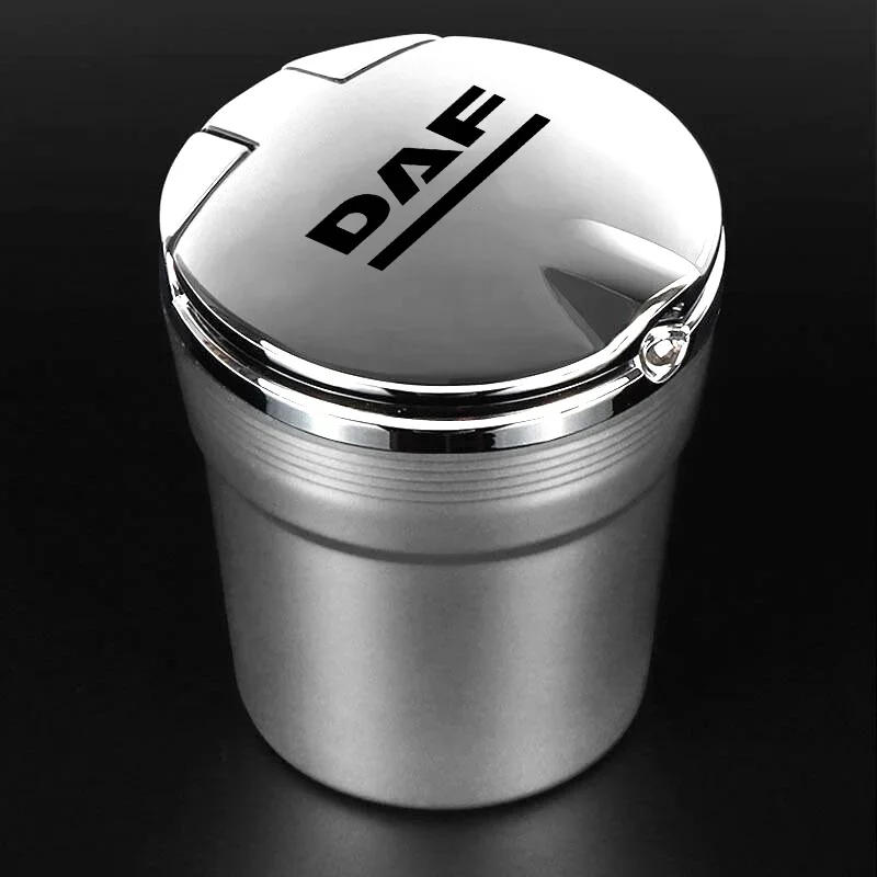 With Led Lights car Logo Creative Personality ashtray Creative cigarette dustbin For DAF xf cf lf van Auto Accessories
With Led Lights car Logo Creative Personality ashtray Creative cigarette dustbin For DAF xf cf lf van Auto Accessories