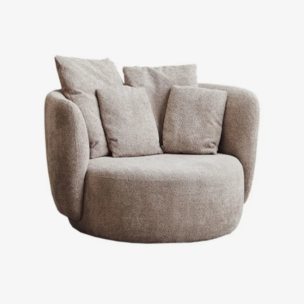 Nordic Style Leisure Fabric round Sofa for Living Room Balcony
Nordic Style Leisure Fabric round Sofa for Living Room Balcony