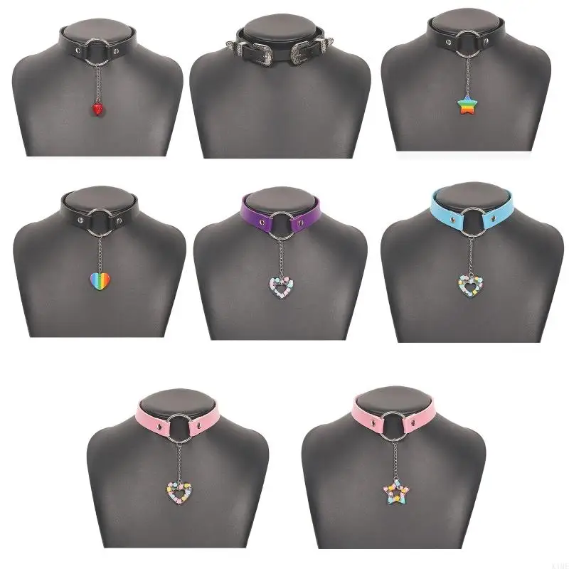 K1ME Women Collar Necklace Choker Black Punk Choker Fashion JewelryNeck Buckle Neck
K1ME Women Collar Necklace Choker Black Punk Choker Fashion JewelryNeck Buckle Neck