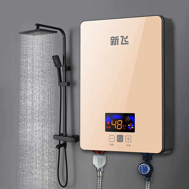 Instant Electric Water Heater Shower Thermostat Small Intelligent Rapid Heating Bath Machine
Instant Electric Water Heater Shower Thermostat Small Intelligent Rapid Heating Bath Machine