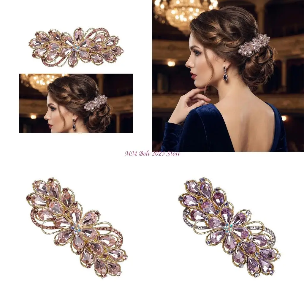 49ME Zinc Alloyed Hair Pin Decorated With Rhinestones For Bridal And Evening Wear
49ME Zinc Alloyed Hair Pin Decorated With Rhinestones For Bridal And Evening Wear