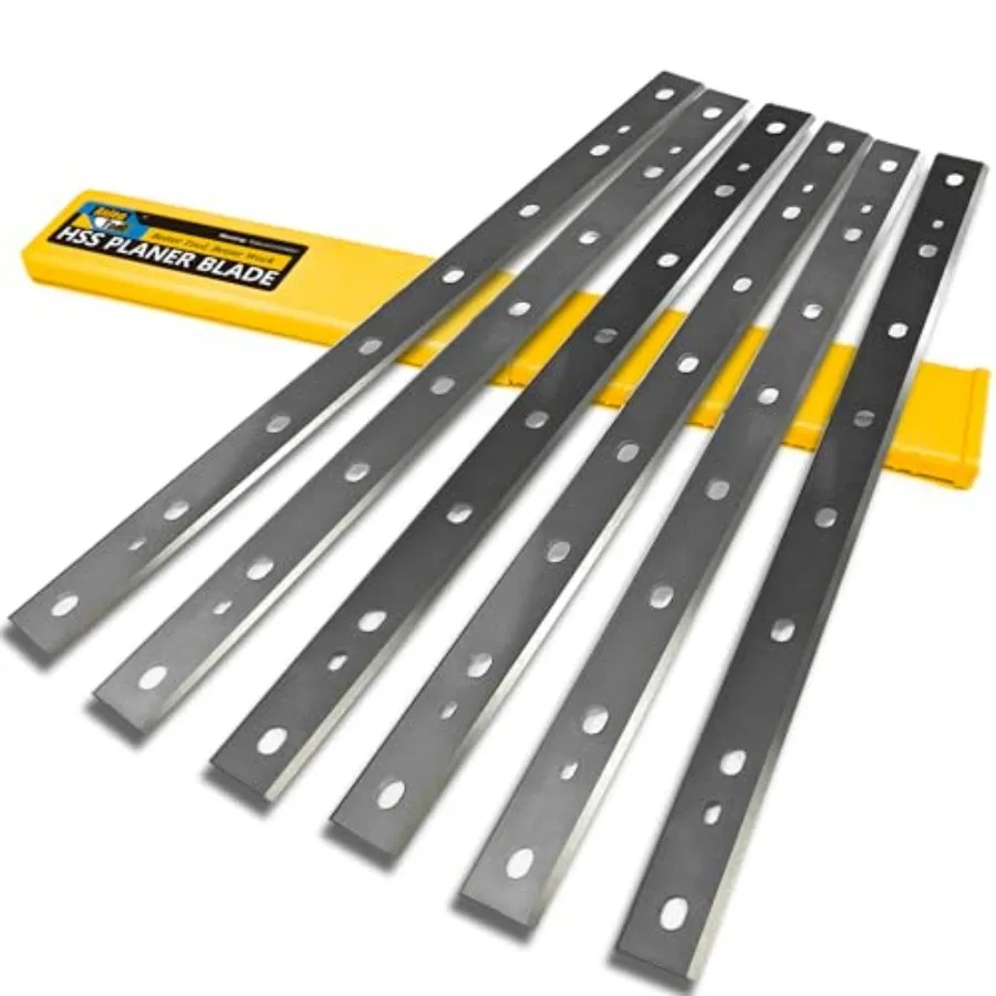 DW734 Planer Blades Knives for DeWalt DW734 7342 Thickness Planers with 12.5 inch HSS Replacement Heat Treated Double edge 2 Se
DW734 Planer Blades Knives for DeWalt DW734 7342 Thickness Planers with 12.5 inch HSS Replacement Heat Treated Double edge 2 Se