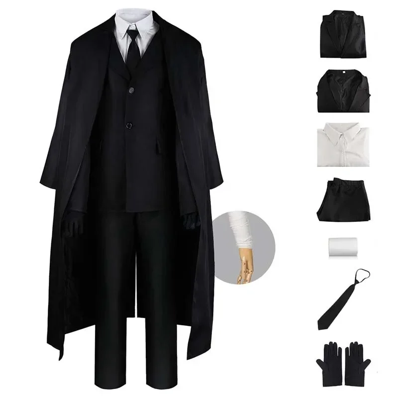 SN66 Dazai Osamu Косплей Костюм Dazai Osamu Одежда для аниме Comic Con Dazai Osamu Черный Полный комплект Тренч 2 @ $
SN66 Dazai Osamu Косплей Костюм Dazai Osamu Одежда для аниме Comic Con Dazai Osamu Черный Полный комплект Тренч 2 @ $