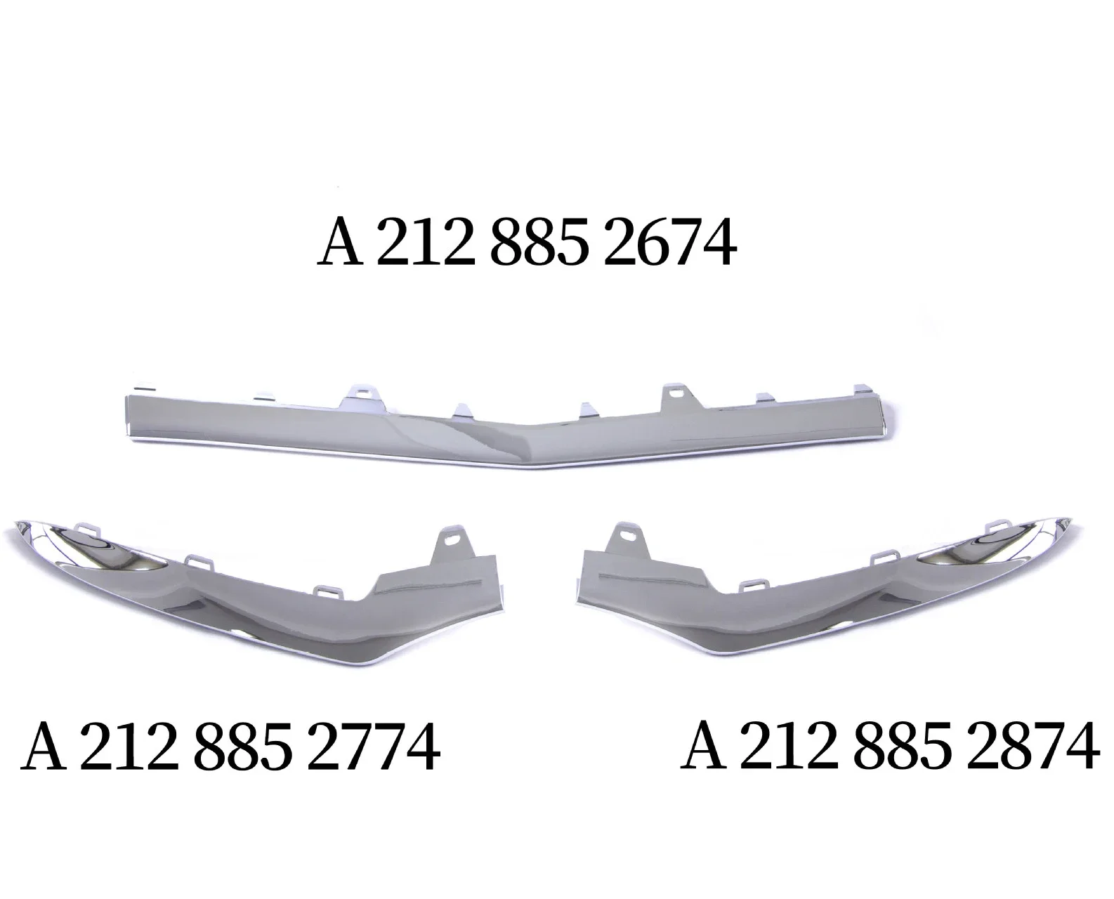 Front Bumper Trim Molding Strip For MERCEDES-BENZ E-Class W212 E200 E220 E250 E300 E350 Sport Models 2014-2016 Chrome Trim Cover
Front Bumper Trim Molding Strip For MERCEDES-BENZ E-Class W212 E200 E220 E250 E300 E350 Sport Models 2014-2016 Chrome Trim Cover
