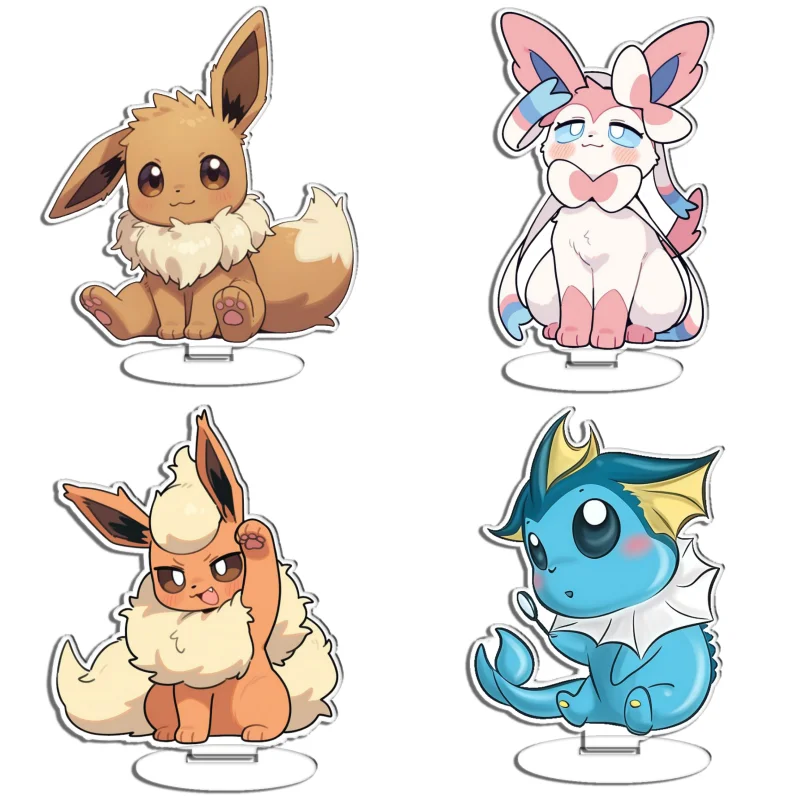 Standing Sign for Pokemon Umbreon Flareon Espeon Sylveon Anime Game Fans Gifts Recycled Acrylic Desktop Decoration Ornament Toy
Standing Sign for Pokemon Umbreon Flareon Espeon Sylveon Anime Game Fans Gifts Recycled Acrylic Desktop Decoration Ornament Toy