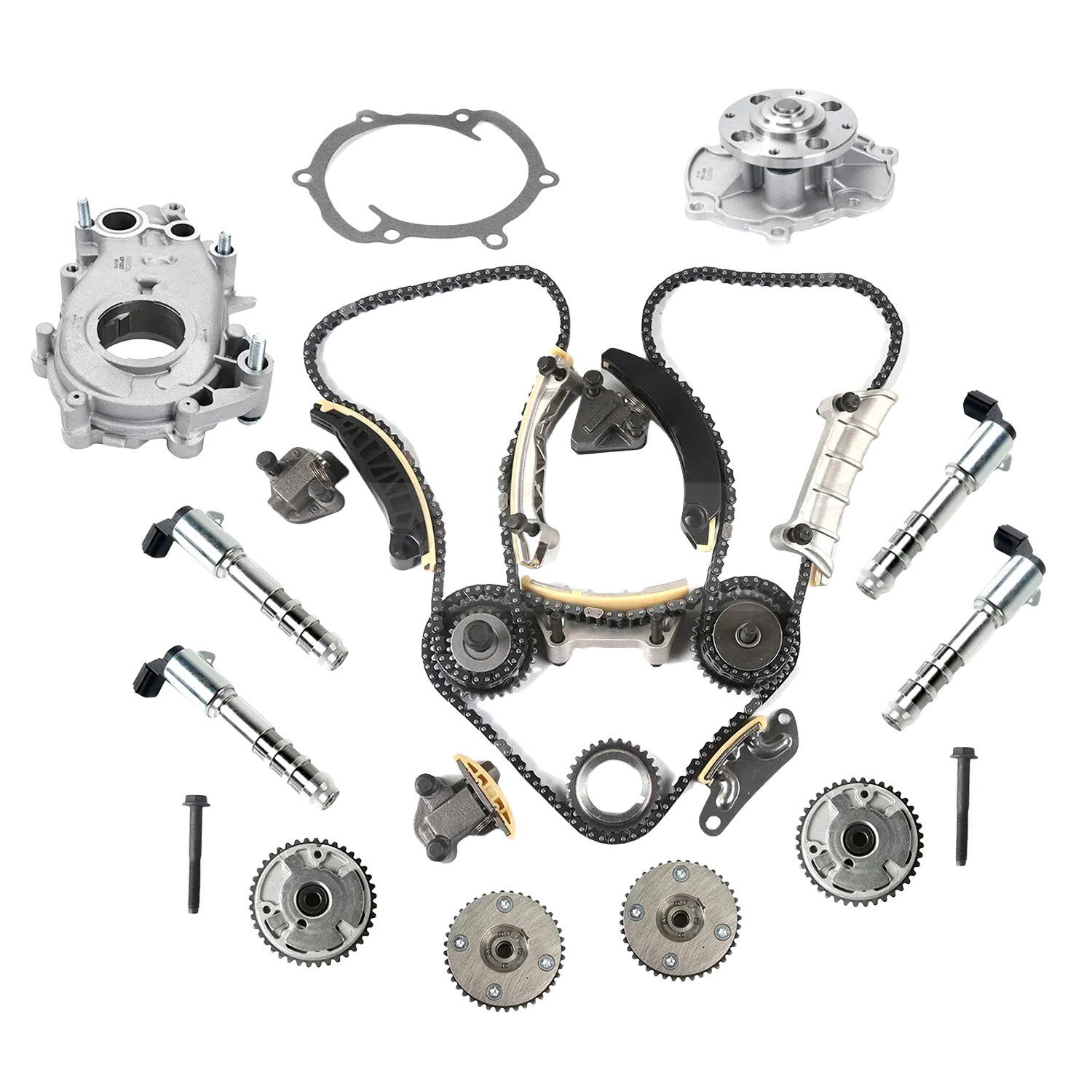 Комплект цепи ГРМ для BUICK ENCLAVE 3.6L M353 AW5103 90753S 2008-2016 гг. 12626160 12626161 12626164 12566029 917219 Детали двигателя автомобиля
Комплект цепи ГРМ для BUICK ENCLAVE 3.6L M353 AW5103 90753S 2008-2016 гг. 12626160 12626161 12626164 12566029 917219 Детали двигателя автомобиля