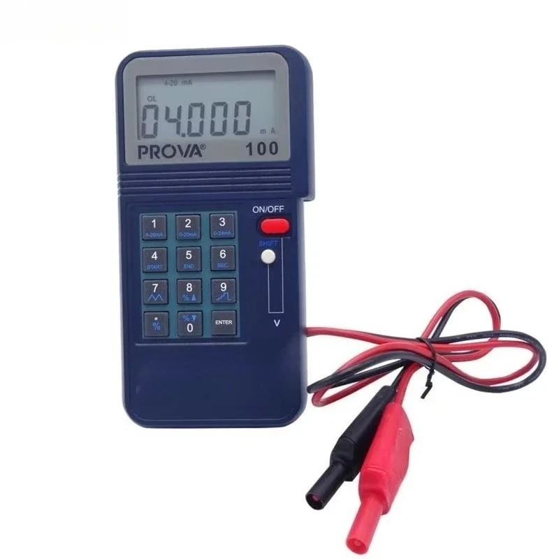 Калибратор PROVA-100 Калибратор контура процесса 4-20 мА
Калибратор PROVA-100 Калибратор контура процесса 4-20 мА