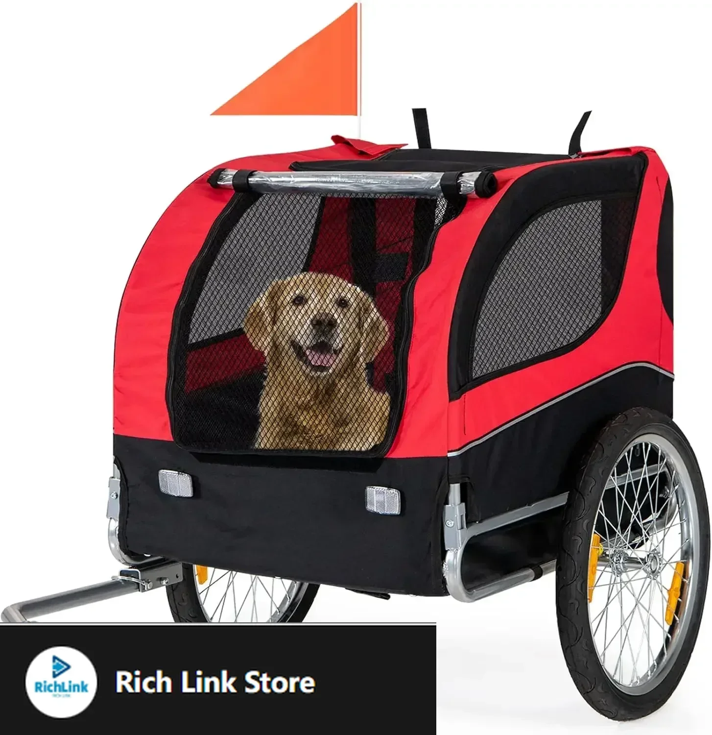 Прицеп для собак на велосипеде, грузовые прицепы, тележка для домашних животных, 3-дверный, алюминиевые колеса, складной для хранения в США
Прицеп для собак на велосипеде, грузовые прицепы, тележка для домашних животных, 3-дверный, алюминиевые колеса, складной для хранения в США