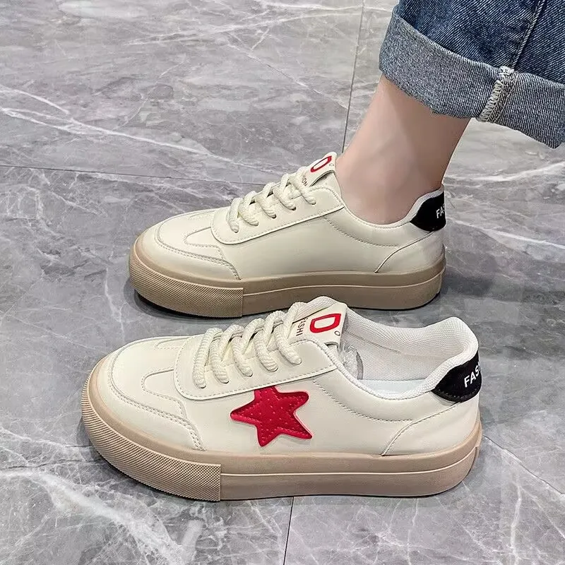 Women Sneakers Platform Shoes PU Leather Patchwork Casual Sport Shoes Ladies Outdoor Running Walking Shoes Zapatillas Mujer
Women Sneakers Platform Shoes PU Leather Patchwork Casual Sport Shoes Ladies Outdoor Running Walking Shoes Zapatillas Mujer