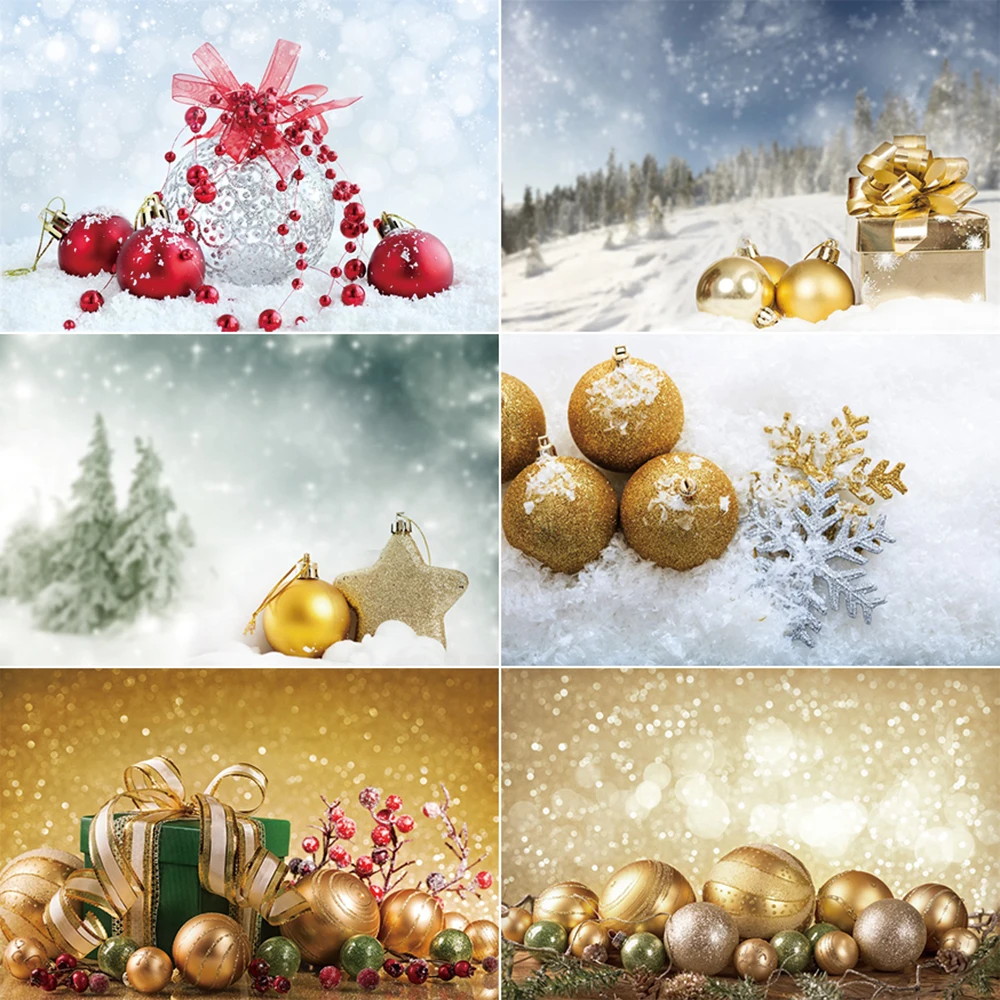 MOON.QG Christmas Photography Backdrop Snow Gold Baubles Photocall Background Children Studio Photocall Accessories
MOON.QG Christmas Photography Backdrop Snow Gold Baubles Photocall Background Children Studio Photocall Accessories