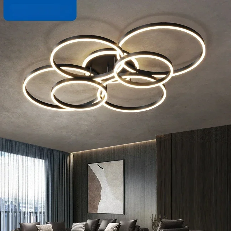 Modern LED Chandelier Lighting Indoor For Living Study Bedroom Lamps Round Rings Foyer Lustre Chandeliers Luminaire
Modern LED Chandelier Lighting Indoor For Living Study Bedroom Lamps Round Rings Foyer Lustre Chandeliers Luminaire