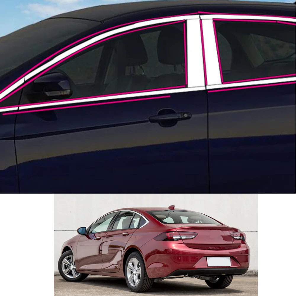For Buick Regal 2017 2018 2019 Car Styling Sticker Garnish Pillar Window Middle Strip Trim Frame Hoods Parts
For Buick Regal 2017 2018 2019 Car Styling Sticker Garnish Pillar Window Middle Strip Trim Frame Hoods Parts