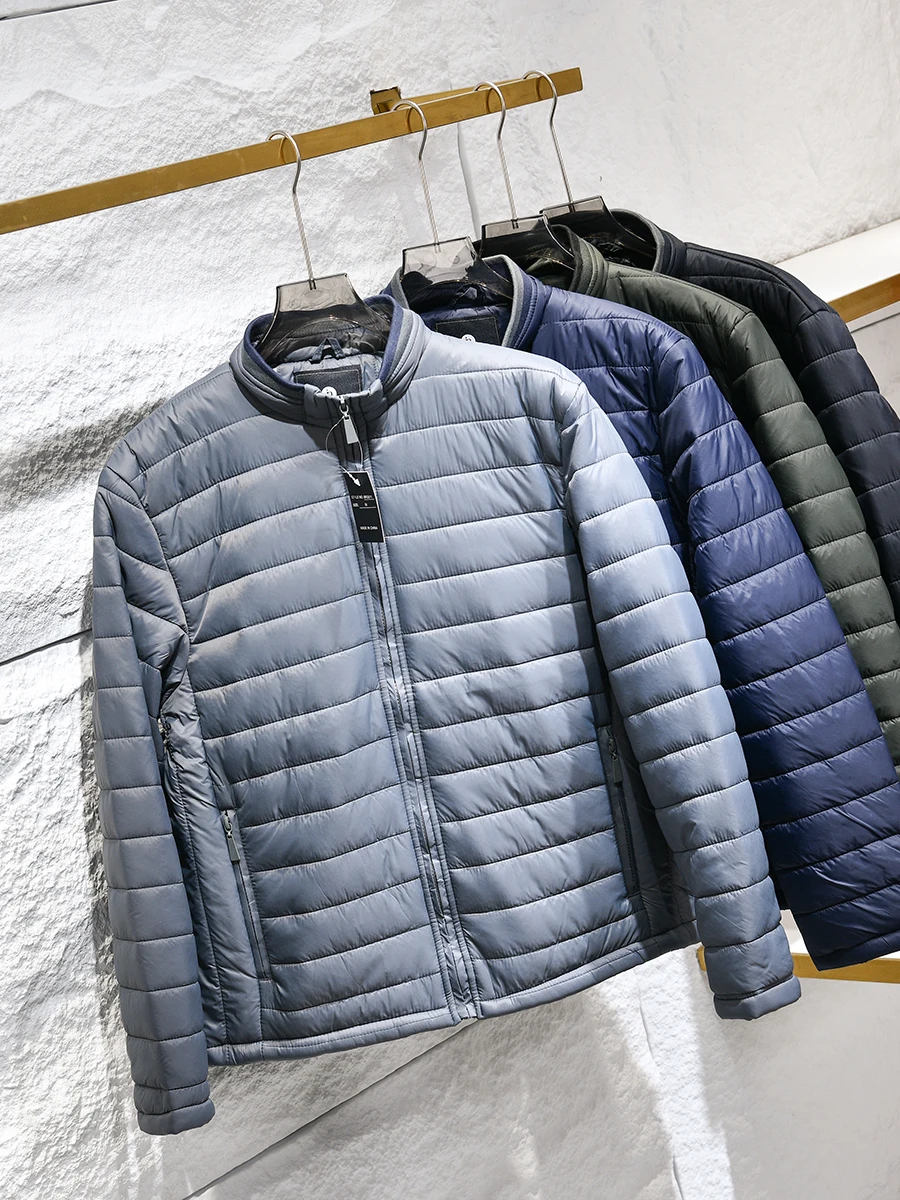 Warm Cotton Jacket Lightweight Hand Filled Stand Collar Men's Outdoor Sports Fashion Autumn Winter Pure Color Versatile Coat
Warm Cotton Jacket Lightweight Hand Filled Stand Collar Men's Outdoor Sports Fashion Autumn Winter Pure Color Versatile Coat