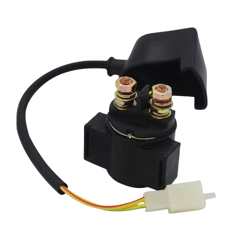 12V Solenoid Starter Relay For GY6 50cc 70cc 90cc 110cc 125cc 150cc 200cc 250cc ATV Go Kart Scooter Motorcycle 
12V Solenoid Starter Relay For GY6 50cc 70cc 90cc 110cc 125cc 150cc 200cc 250cc ATV Go Kart Scooter Motorcycle