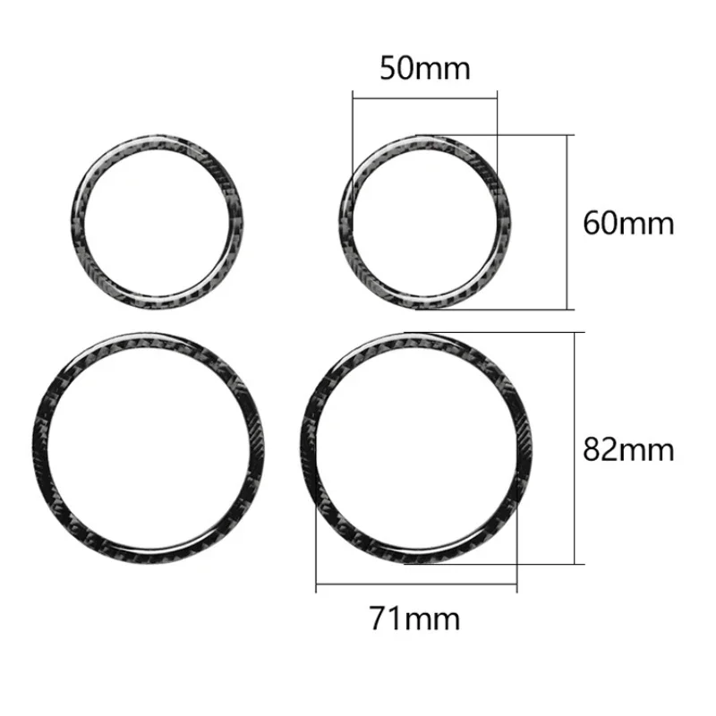For BMW 3 Series E46 1998-2004 Soft Carbon Fiber Car Door Speaker Ring Trim Stickers Car Accessories 
For BMW 3 Series E46 1998-2004 Soft Carbon Fiber Car Door Speaker Ring Trim Stickers Car Accessories