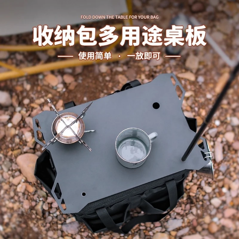 Outdoor Folding Storage Box Cover Plate Camping Storage Bag Light Stand Gas Tank Desktop Large Capacity Picnic Tableware Bag
Outdoor Folding Storage Box Cover Plate Camping Storage Bag Light Stand Gas Tank Desktop Large Capacity Picnic Tableware Bag