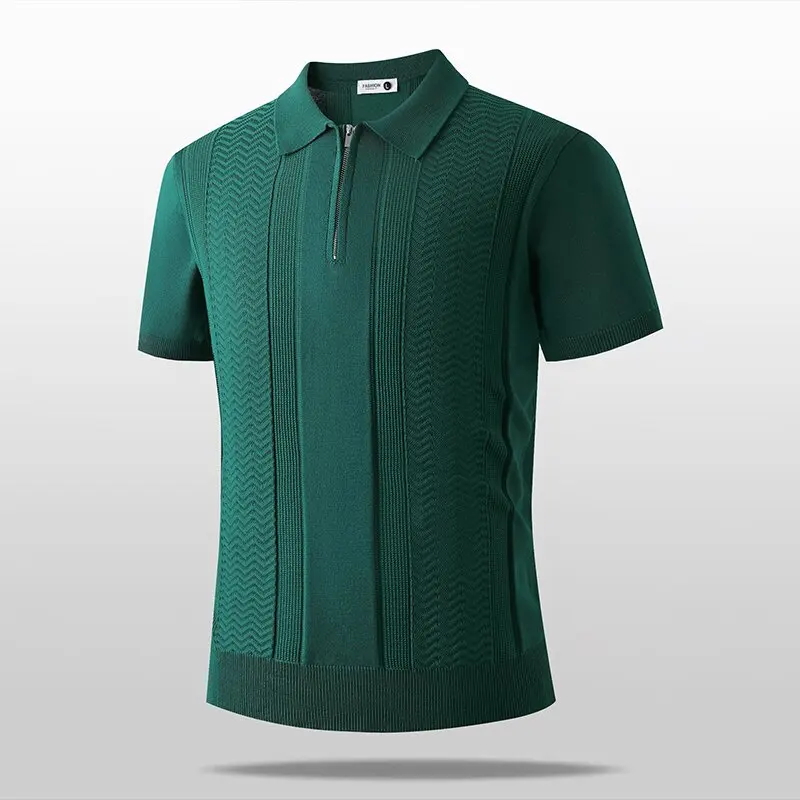 Summer New Fashion Trendy American Retro Stretch Short Sleeve Polo Shirt Men's Casual Loose Sporty Breathable Plus Size T-shirt
Summer New Fashion Trendy American Retro Stretch Short Sleeve Polo Shirt Men's Casual Loose Sporty Breathable Plus Size T-shirt