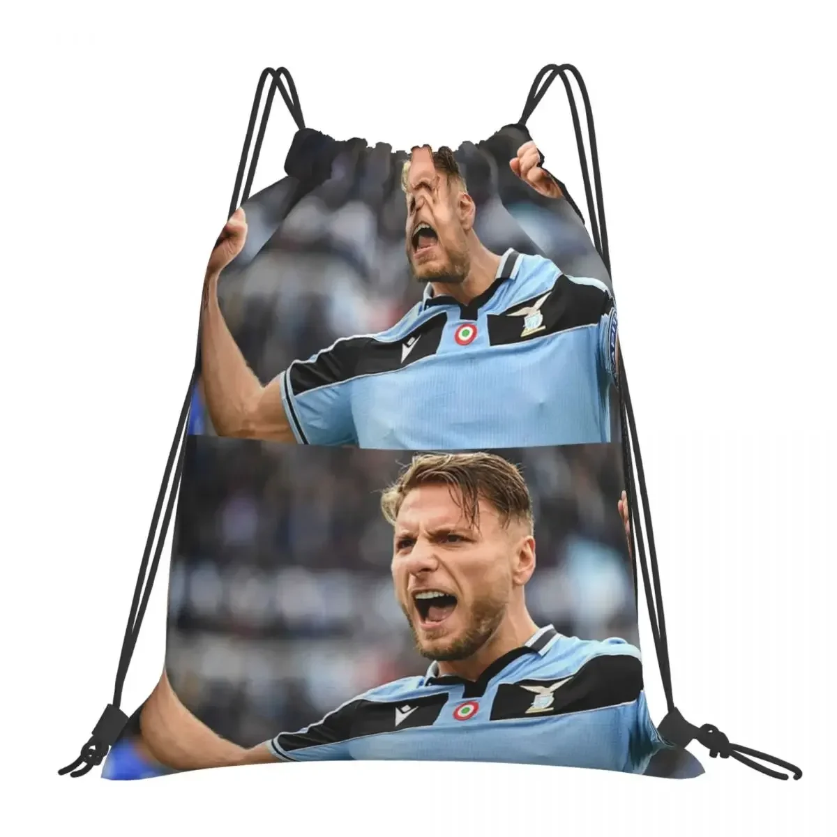 Ciro Immobile Backpacks Fashion Portable Drawstring Bags Drawstring Bundle Pocket Sports Bag BookBag For Travel Students
Ciro Immobile Backpacks Fashion Portable Drawstring Bags Drawstring Bundle Pocket Sports Bag BookBag For Travel Students