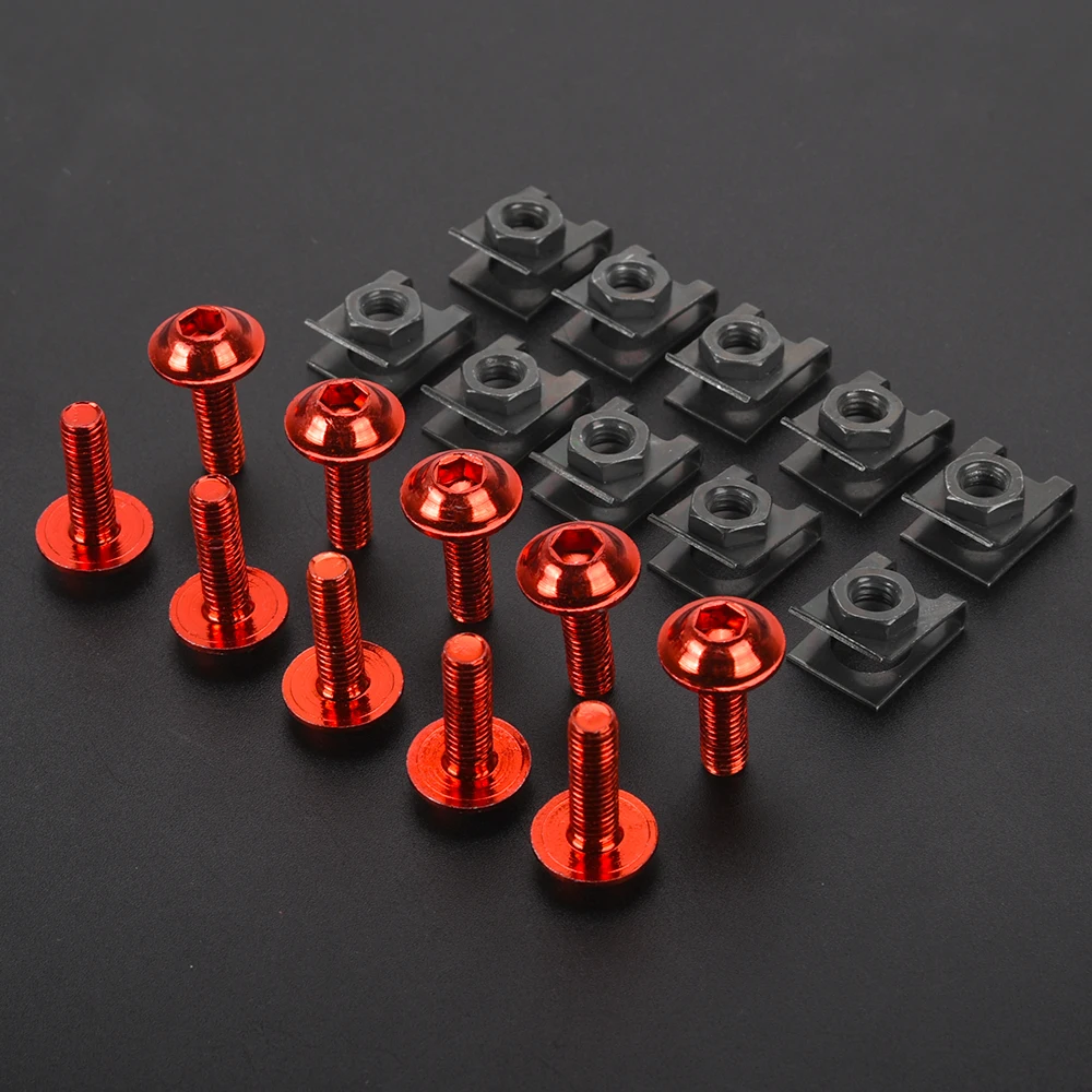 20pcs 6MM Auto U-Clip Self-Tapping M6 Engine Hood Chassis Cover Protective Body Bumper Fender Lining Fastening Metal Screws
20pcs 6MM Auto U-Clip Self-Tapping M6 Engine Hood Chassis Cover Protective Body Bumper Fender Lining Fastening Metal Screws