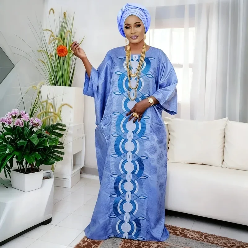 Plus Size African Dresses for Women Luxury Boubou Gown Bazin Rich Embroidery Design Wedding Party Long Dress Africa Clothing
Plus Size African Dresses for Women Luxury Boubou Gown Bazin Rich Embroidery Design Wedding Party Long Dress Africa Clothing