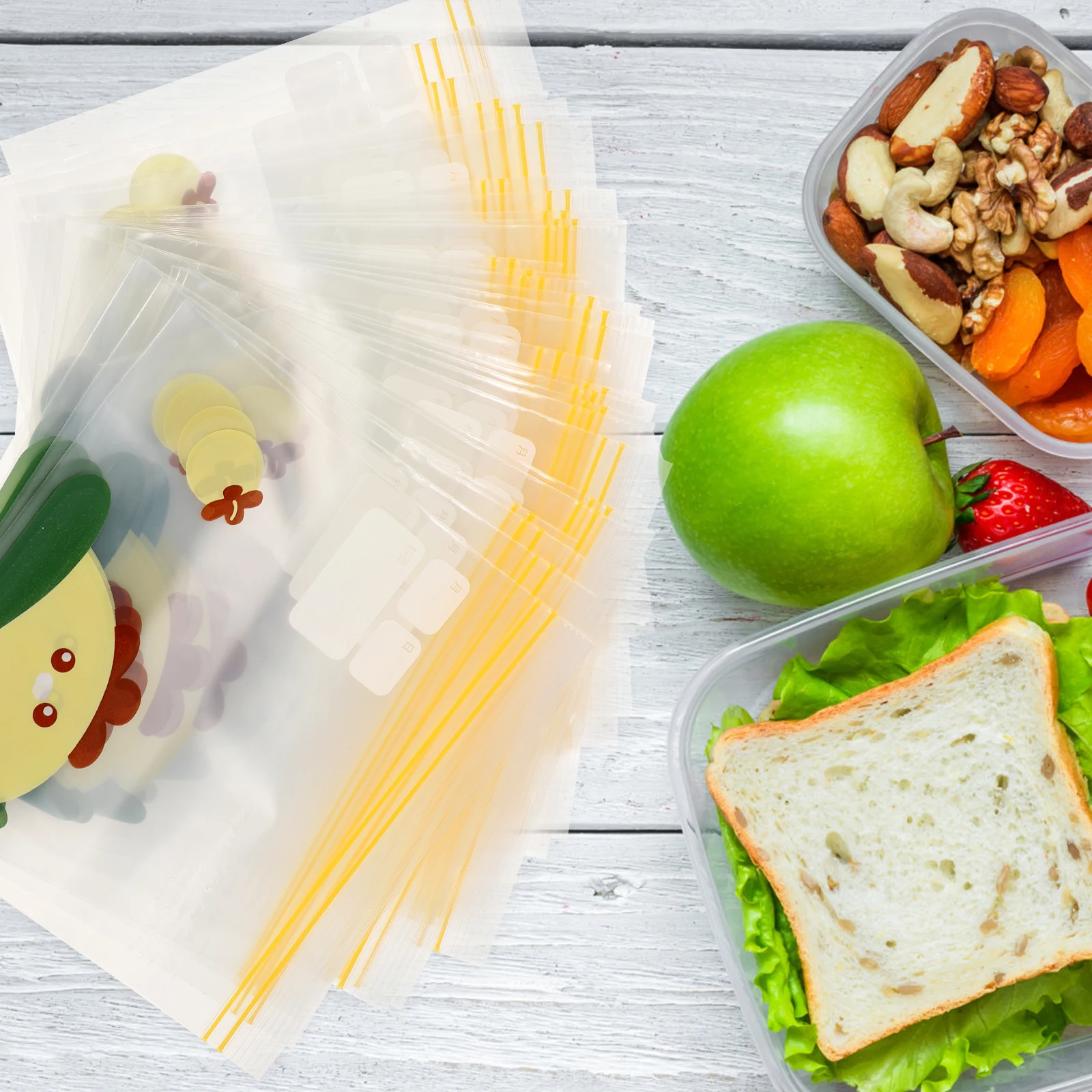 30Pcs Reusable Freezer Food Storage Bags Keeping Vegetable Fruit Refrigerator Storage Pouches Reusable Freezer Bags
30Pcs Reusable Freezer Food Storage Bags Keeping Vegetable Fruit Refrigerator Storage Pouches Reusable Freezer Bags