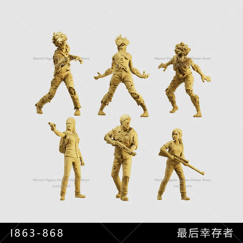 1/64 1/43 Scale Miniature Scene Dolls Un-panited White Figure Mini Model The Cruelty And Regret Of The Post-apocalyptic World
1/64 1/43 Scale Miniature Scene Dolls Un-panited White Figure Mini Model The Cruelty And Regret Of The Post-apocalyptic World