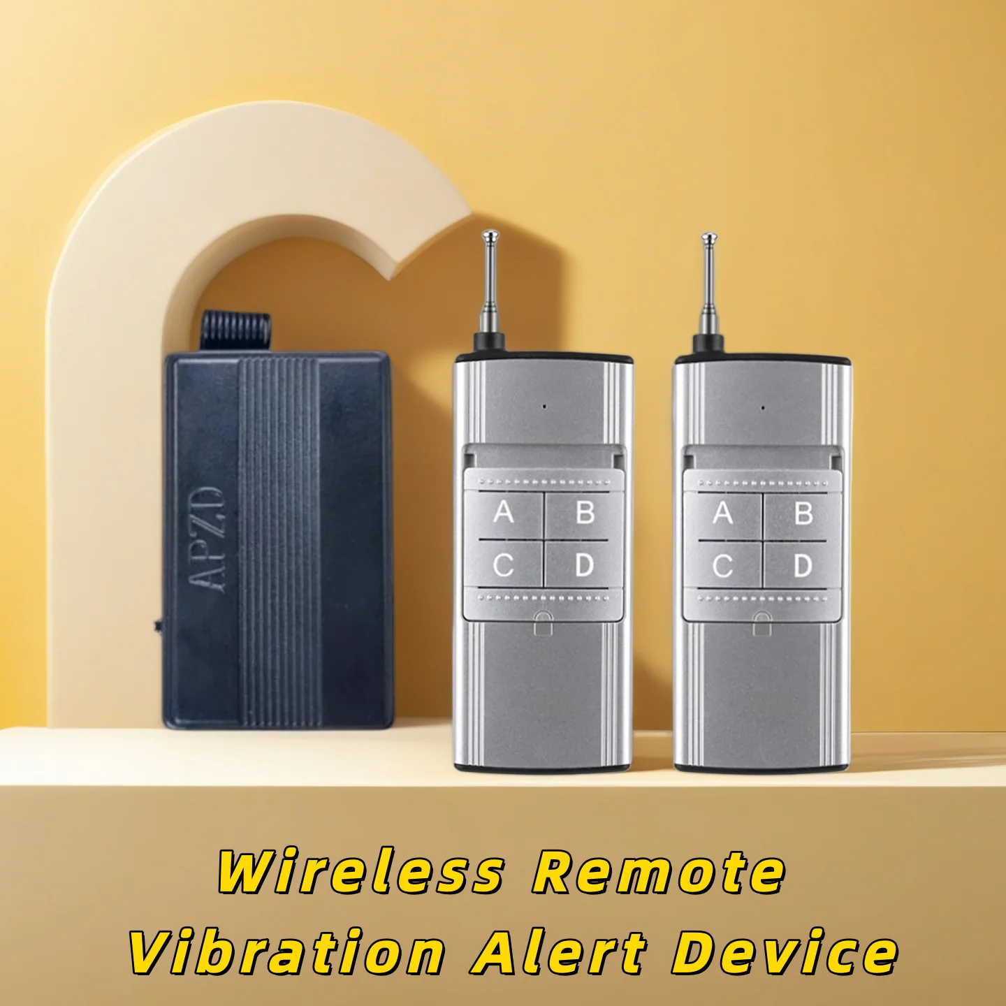 Wireless Remote Control Vibration Call Device Elderly Person Silent Alarm for Hospital Dining Room Remote Alert Vibration Device
Wireless Remote Control Vibration Call Device Elderly Person Silent Alarm for Hospital Dining Room Remote Alert Vibration Device