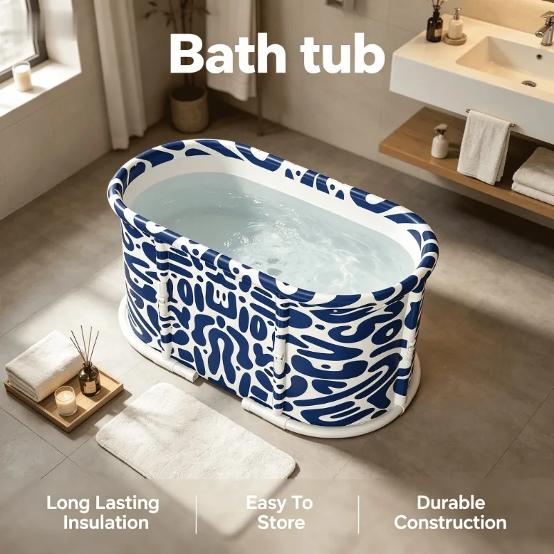 Bath Tub Hot Tub Bath Foldable Portable Adult Round Collapsible Soaking Tub Deep Easy Drain Hot Tub Spa Home Spa Foldable
Bath Tub Hot Tub Bath Foldable Portable Adult Round Collapsible Soaking Tub Deep Easy Drain Hot Tub Spa Home Spa Foldable