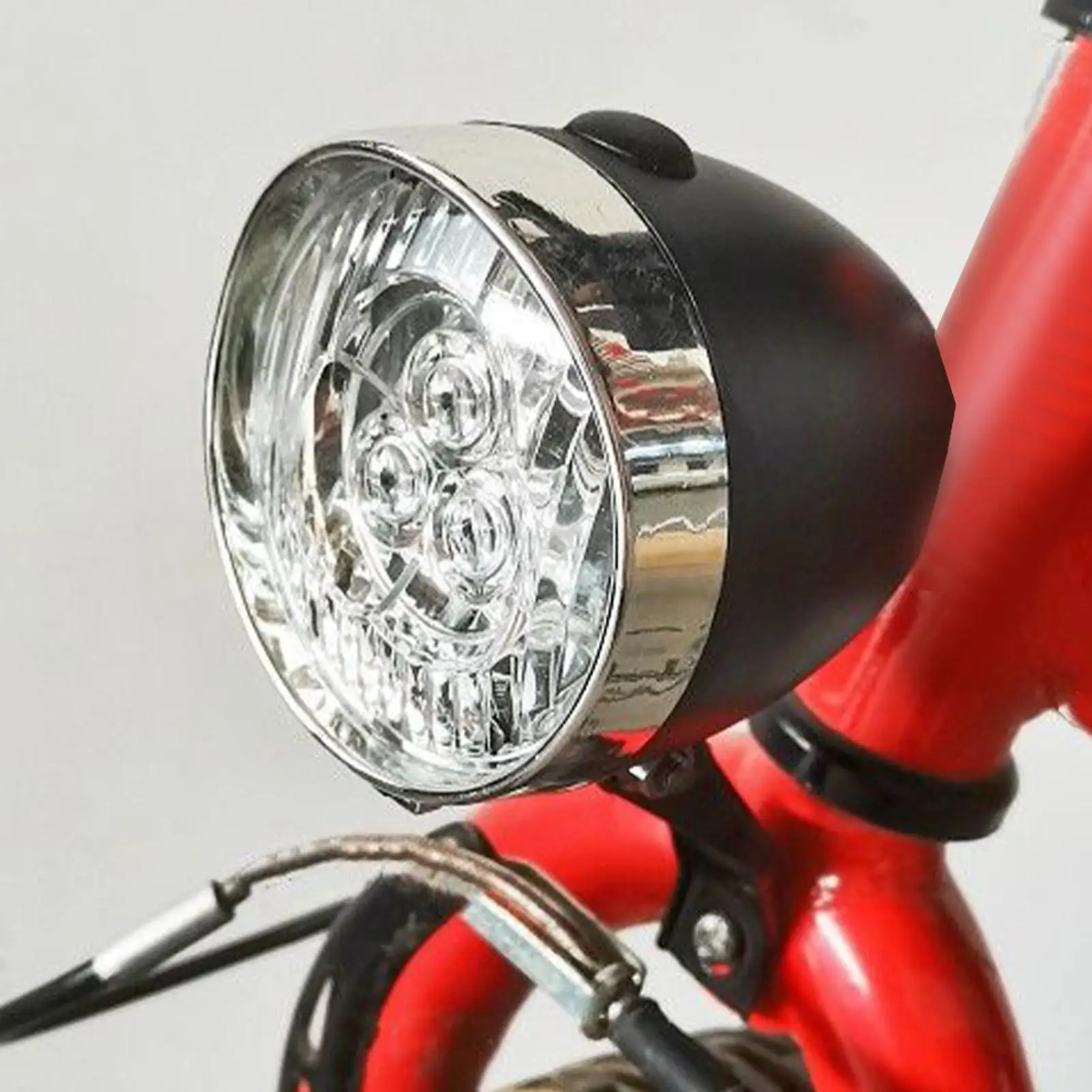 Super Bright Retro Bike Headlight, 3 LED Waterproof Safety Headlamp for Kids Boys Girls Men Women Adult Scooter Cycling Supplies
Super Bright Retro Bike Headlight, 3 LED Waterproof Safety Headlamp for Kids Boys Girls Men Women Adult Scooter Cycling Supplies