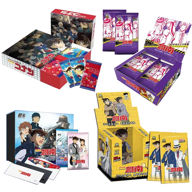 Wholesales Detective Conan Collection Cards Booster Box Rare Anime Game Playing Cards
Wholesales Detective Conan Collection Cards Booster Box Rare Anime Game Playing Cards