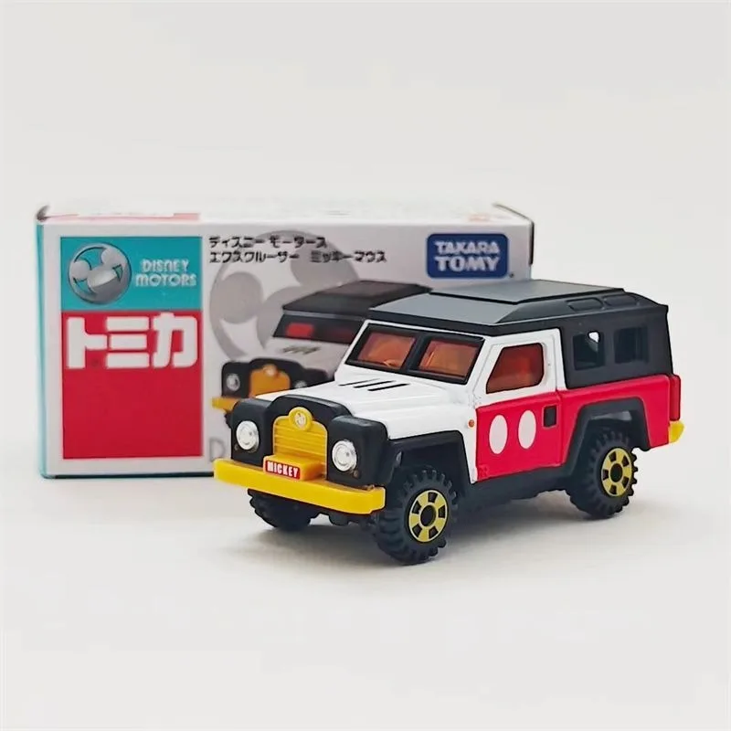 TAKARA TOMY Tomica Alloy Car Model Disney Mickey Patrol Land Cruiser Toy Vehicle for Boys Collectible Ornament Gift
TAKARA TOMY Tomica Alloy Car Model Disney Mickey Patrol Land Cruiser Toy Vehicle for Boys Collectible Ornament Gift