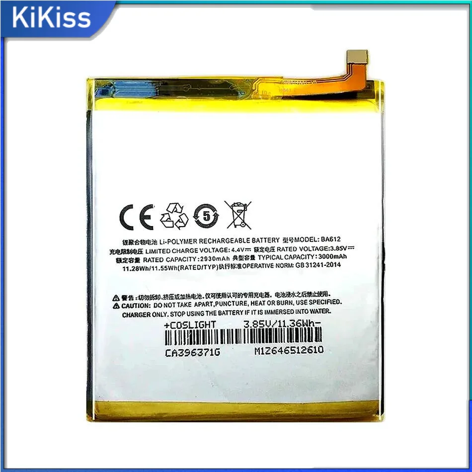 BA612 For Meizu Meizy 5S M5 M5S M612Q M612M Long-Lasting Performance 3000mAh Mobile Phone Battery Reliable Power
BA612 For Meizu Meizy 5S M5 M5S M612Q M612M Long-Lasting Performance 3000mAh Mobile Phone Battery Reliable Power