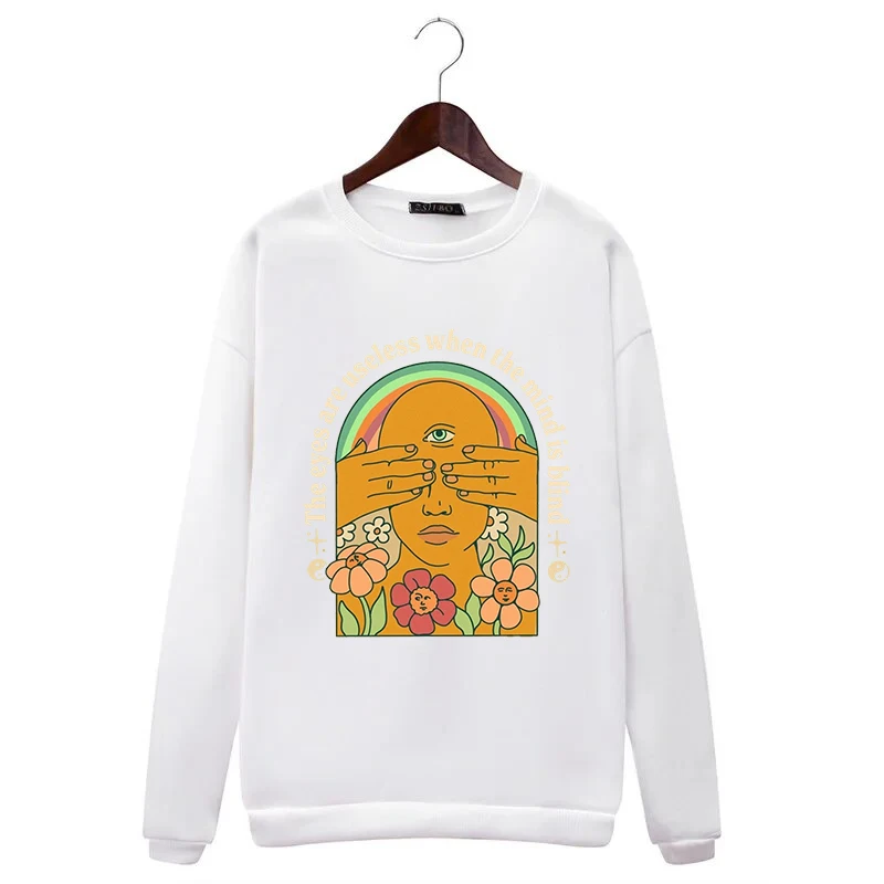 Women's Personalized Creative Print Sweatshirt Harajuku Casual Hoody Loose Hoodie Warm Vintage Female Top Y2K Streetwear Fashion
Women's Personalized Creative Print Sweatshirt Harajuku Casual Hoody Loose Hoodie Warm Vintage Female Top Y2K Streetwear Fashion