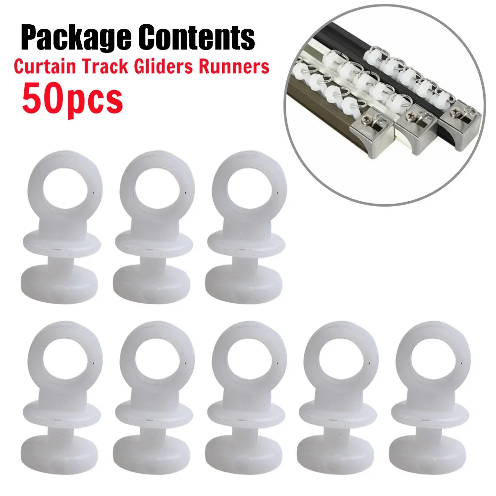 50pcs Plastic Curtain Track Hooks Runner Fit For Camper Van Motorhome Caravan Boat Curtain Track Gliders Runners
50pcs Plastic Curtain Track Hooks Runner Fit For Camper Van Motorhome Caravan Boat Curtain Track Gliders Runners