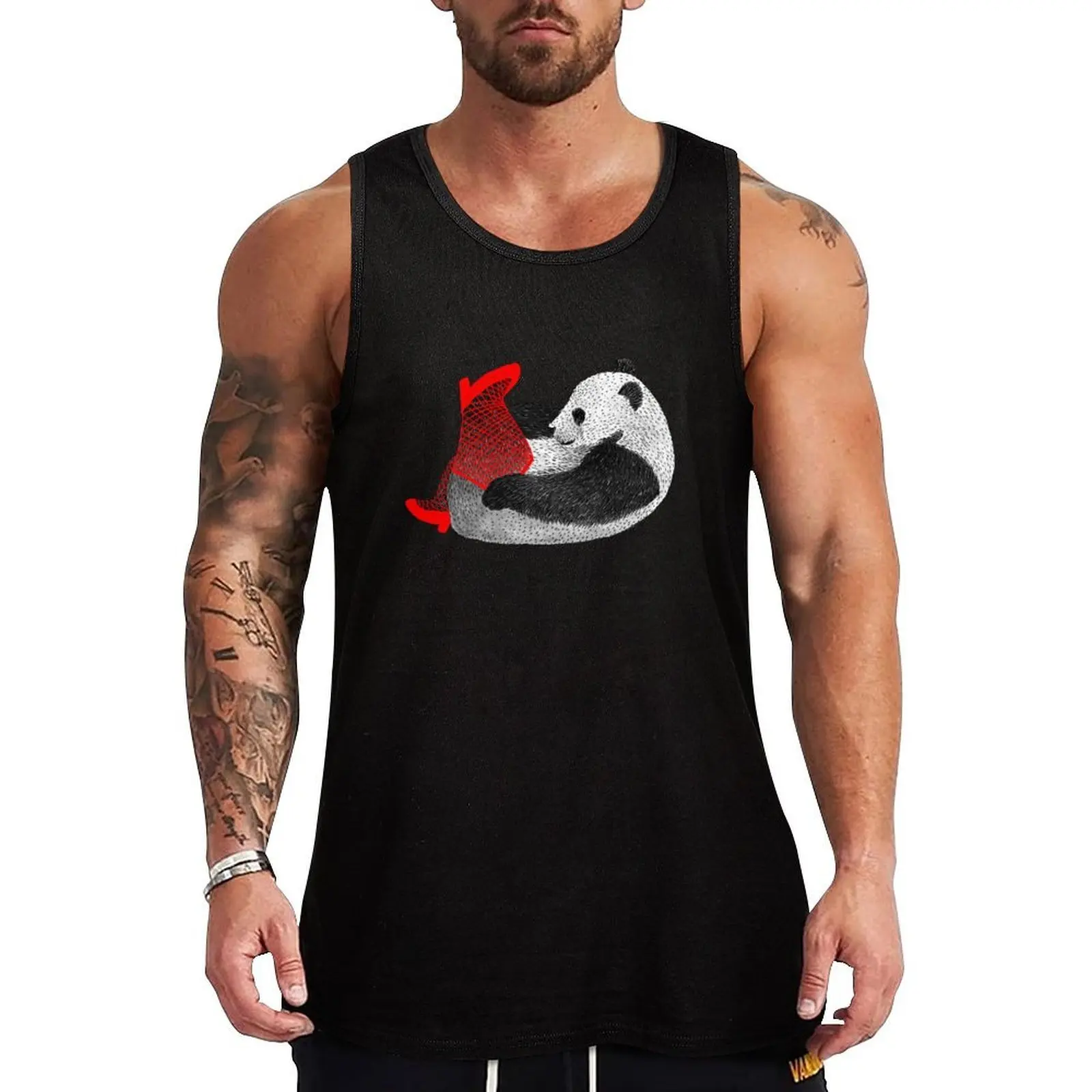 Party Panda Tank Top Art Print Tank Top Creative Graphic Sleeveless Shirt
Party Panda Tank Top Art Print Tank Top Creative Graphic Sleeveless Shirt