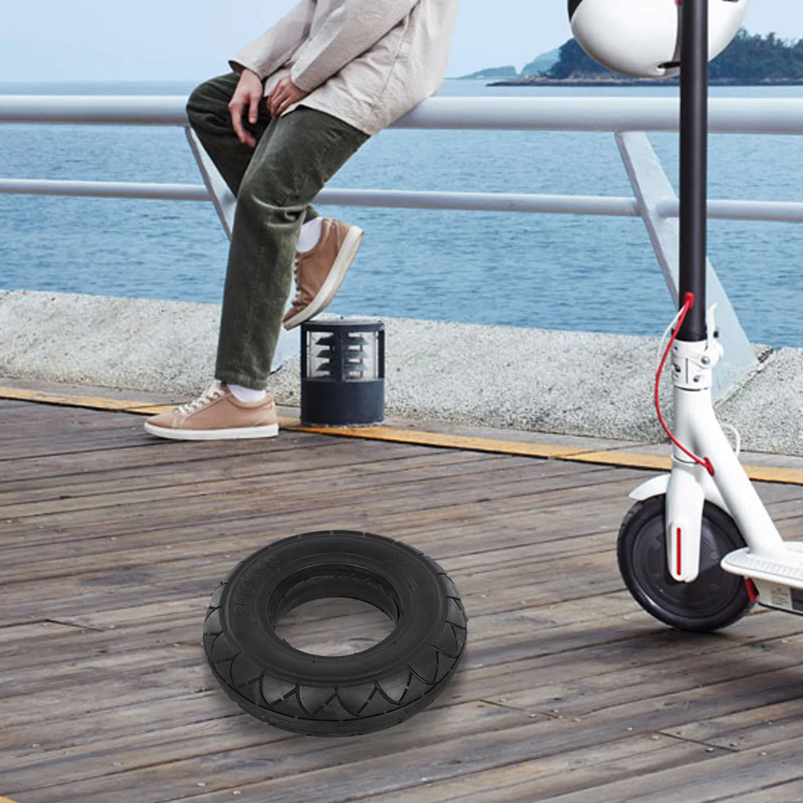8inch 200*50 Rubber Solid Tires For Electric Scooter 200x50 Tyre Non Inflatable Tires Rubber Material Scooter Accessories
8inch 200*50 Rubber Solid Tires For Electric Scooter 200x50 Tyre Non Inflatable Tires Rubber Material Scooter Accessories