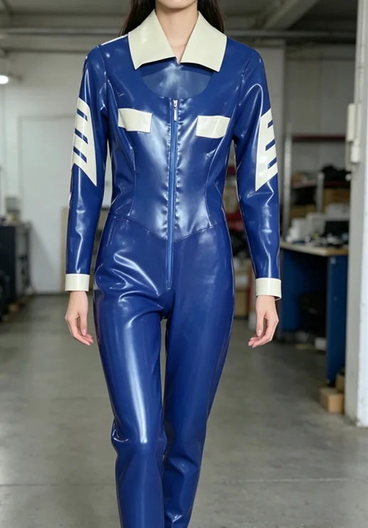 Latex Handsome Rubber Halloween uniform, masquerade ball Cosplay Fashionable Suit
Latex Handsome Rubber Halloween uniform, masquerade ball Cosplay Fashionable Suit