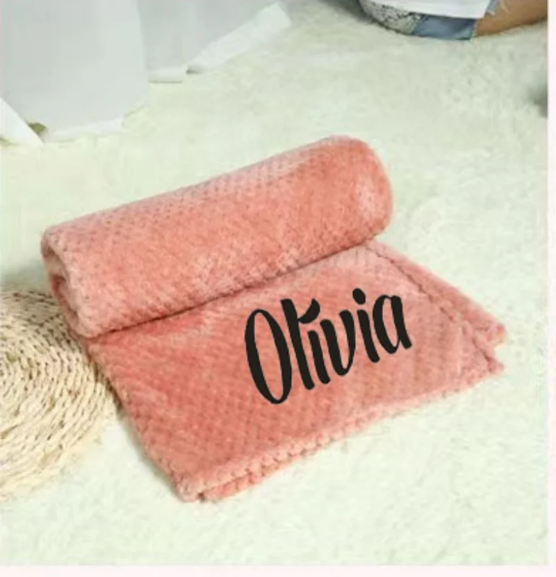 Personalized dog and cat pet blanket with gray pink bubble effect, soft and durable, printed paw print, customized dog blanket
Personalized dog and cat pet blanket with gray pink bubble effect, soft and durable, printed paw print, customized dog blanket