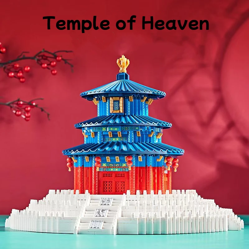 3876PCS Building Blocks Toys World Great Architecture The TEMPLE OF HEAVEN OF BEIJING City For Cheldren Adults Gifts
3876PCS Building Blocks Toys World Great Architecture The TEMPLE OF HEAVEN OF BEIJING City For Cheldren Adults Gifts