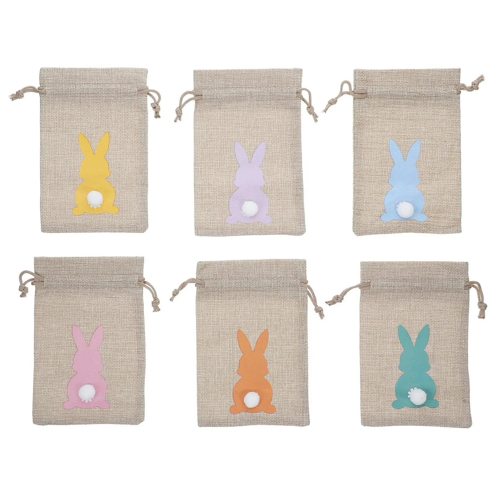 6 Pcs Mini Easter Bunny Bag Child Gift Bags for Presents Burlap with Drawstring Cotton Jewelry
6 Pcs Mini Easter Bunny Bag Child Gift Bags for Presents Burlap with Drawstring Cotton Jewelry