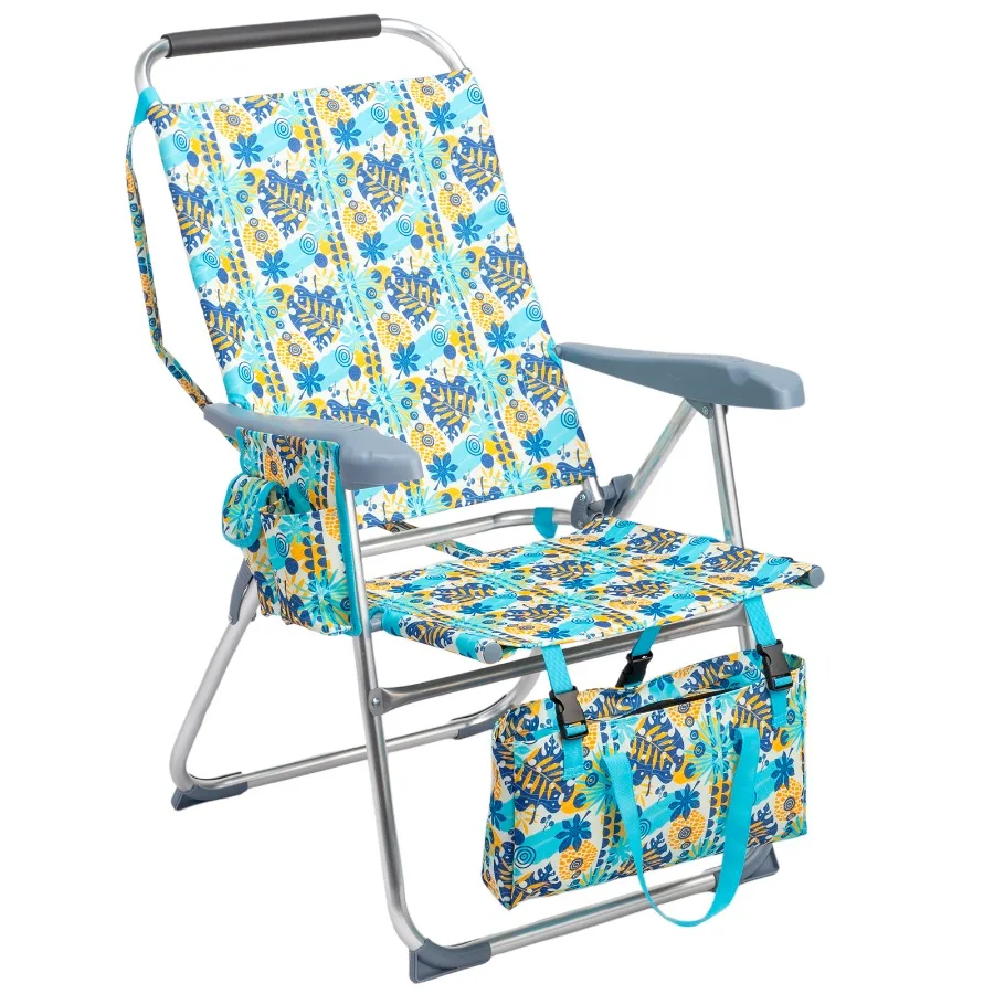 17 Inch Seat Height Beach Chair for Adults, Folding Portable Camping Chair with Headrest, Cup Holder, Side Pocket and Bottom St
17 Inch Seat Height Beach Chair for Adults, Folding Portable Camping Chair with Headrest, Cup Holder, Side Pocket and Bottom St