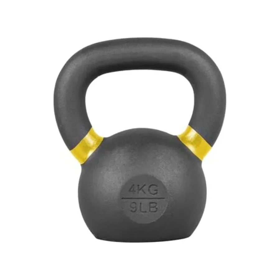 Home gym strength training kettlebell: cast iron, black, ergonomic handle, anti-slip coating, 12kg
Home gym strength training kettlebell: cast iron, black, ergonomic handle, anti-slip coating, 12kg