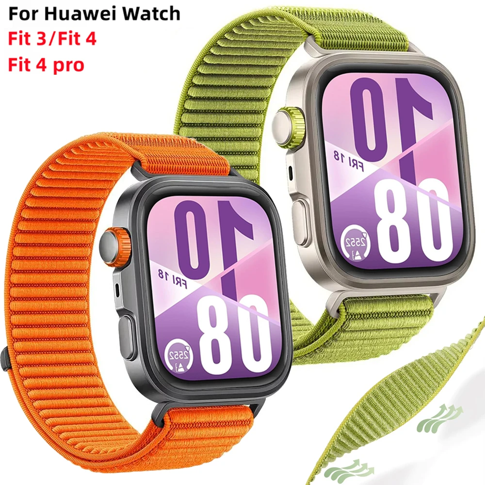 Nylon Loop Strap for Huawei Watch Fit 3 Fit 4/4 Pro Braided Comfortable Breathable Band for Huawei Watch Fit 4/4 Pro Accessories
Nylon Loop Strap for Huawei Watch Fit 3 Fit 4/4 Pro Braided Comfortable Breathable Band for Huawei Watch Fit 4/4 Pro Accessories
