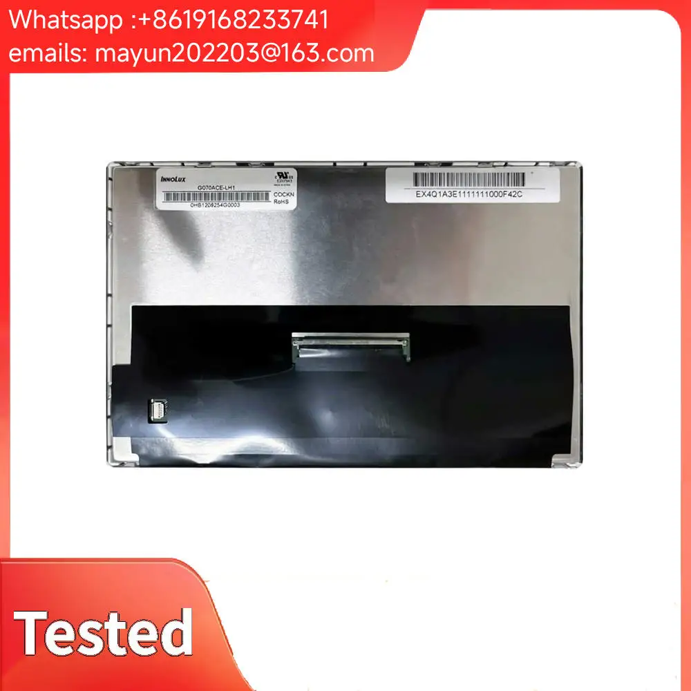 Original industrial LCD G070ACE-LH1 Display Screen Tested 1280x800 7.0"INCH
Original industrial LCD G070ACE-LH1 Display Screen Tested 1280x800 7.0"INCH