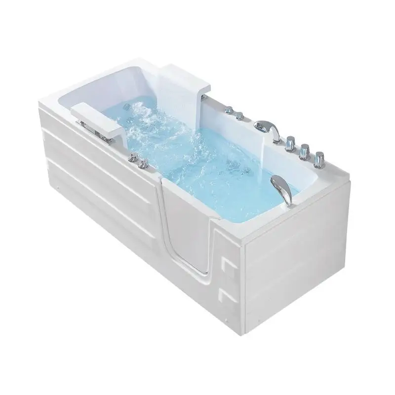 Freestanding Walk-In Bathtub With Air Massage & Seat, Acrylic Safety Tub With Side Door For Seniors & Elderly
Freestanding Walk-In Bathtub With Air Massage & Seat, Acrylic Safety Tub With Side Door For Seniors & Elderly