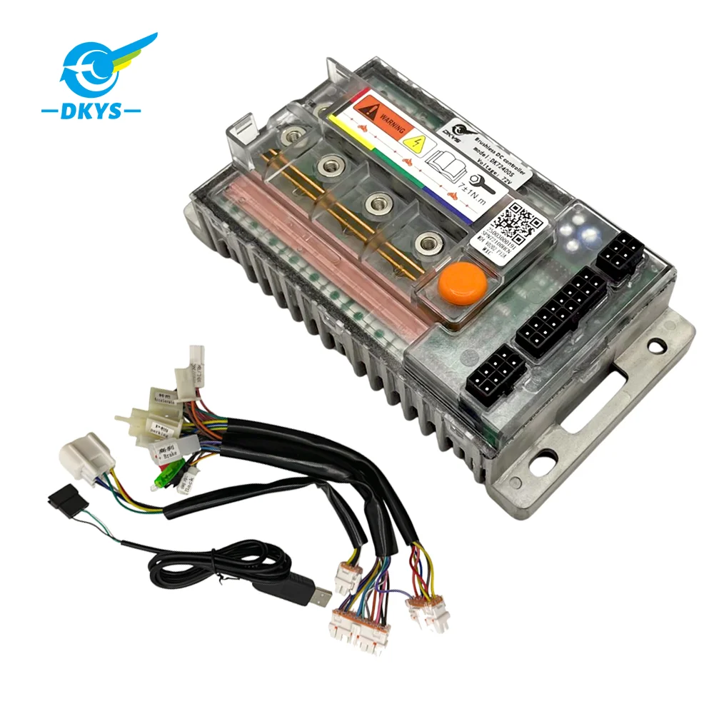 DKYS DK72400S 150A/400A Intelligent Debugging Programming Controller Suitable For Electric Motorcycles -Black Style
DKYS DK72400S 150A/400A Intelligent Debugging Programming Controller Suitable For Electric Motorcycles -Black Style