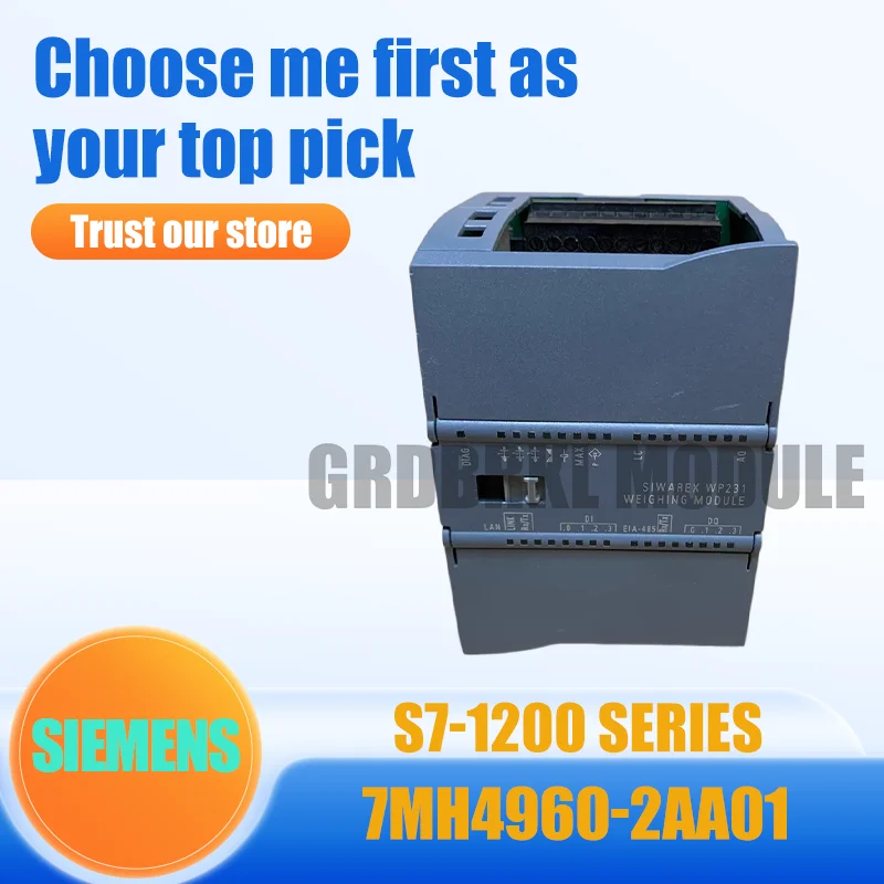 New Original SIEMENS 7MH4960-2AA01 WP231 Weighing Electronic Module for S7-1200
New Original SIEMENS 7MH4960-2AA01 WP231 Weighing Electronic Module for S7-1200