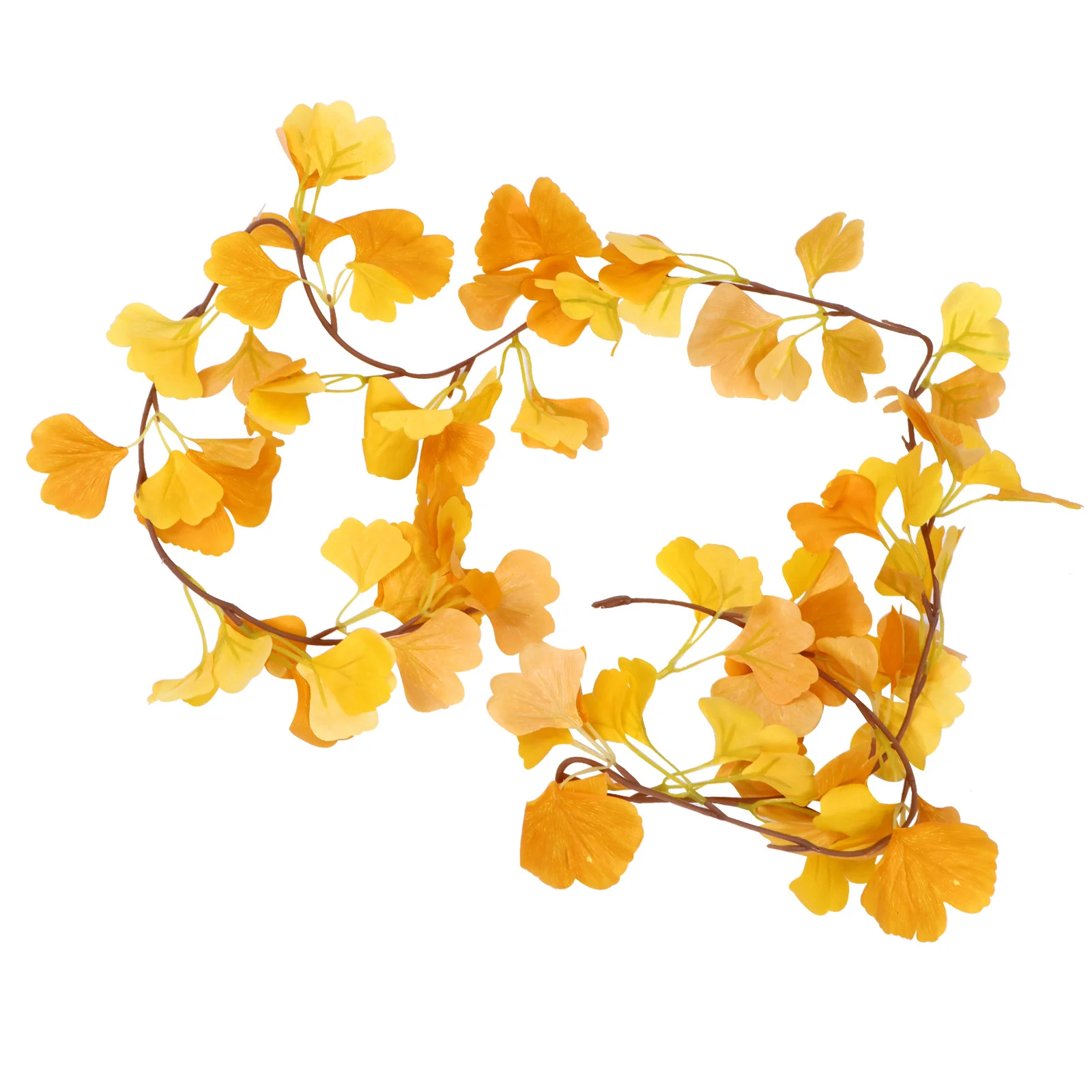 1Pcs Artificial Ginkgo Leaf Vine Thanksgiving Decoration Indoor Outdoor Maple Leaf Garland Hanging Wreath Autumn Party Decor 
1Pcs Artificial Ginkgo Leaf Vine Thanksgiving Decoration Indoor Outdoor Maple Leaf Garland Hanging Wreath Autumn Party Decor